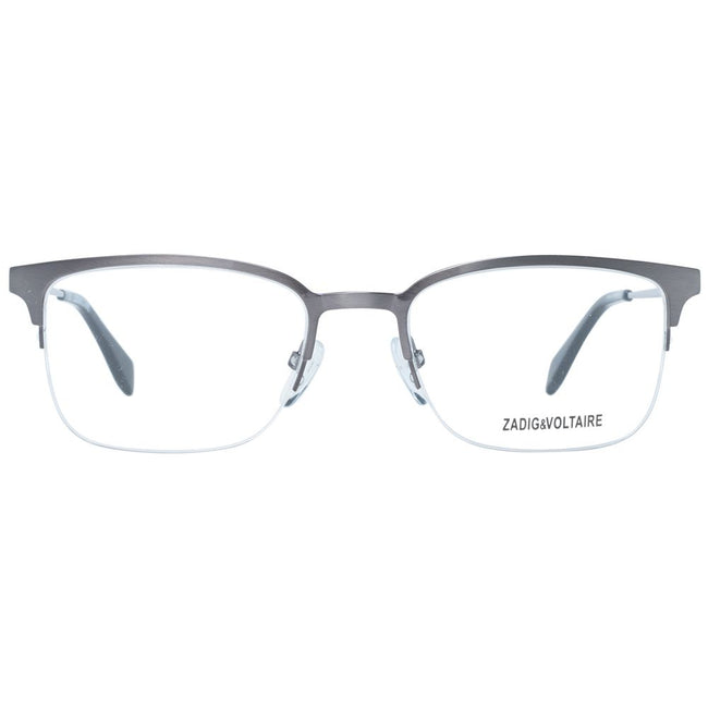 Zadig & Voltaire Gray Men Glasses Frame Zadig & Voltaire
