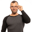 Zadig & Voltaire Gray Men Glasses Frame Zadig & Voltaire