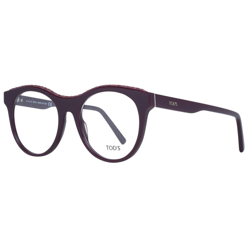 Tod's Purple Plastic Glasses (Frames) Tod's