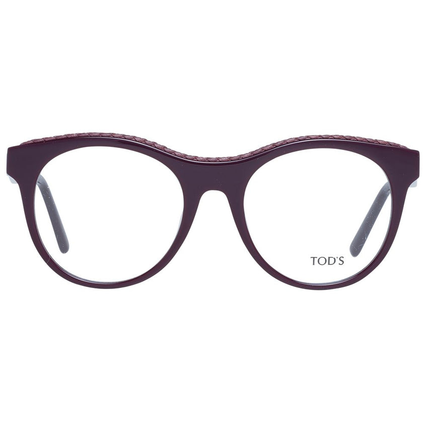 Tod's Purple Plastic Glasses (Frames) Tod's