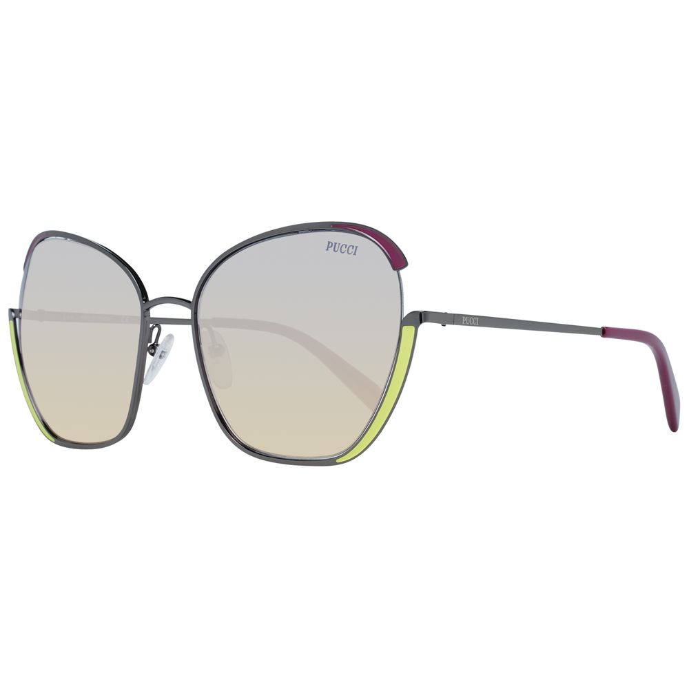 Emilio Pucci Gray Women Sunglass Emilio Pucci