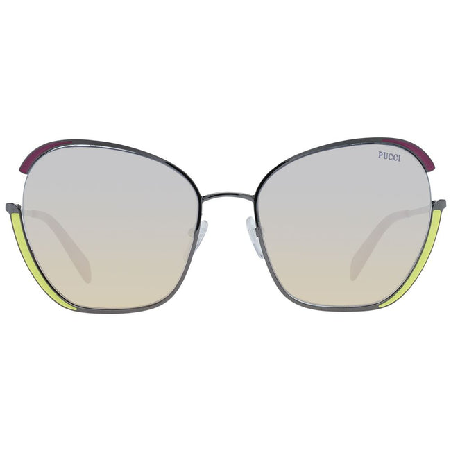 Emilio Pucci Gray Women Sunglass Emilio Pucci