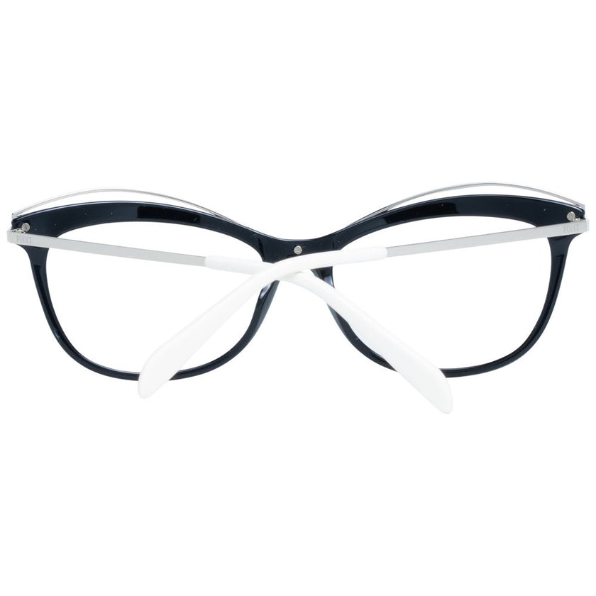 Emilio Pucci Black Metal & Plastic Glasses (Frames) Emilio Pucci