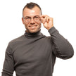 Tommy Hilfiger Black Unisex Glasses Frame Tommy Hilfiger