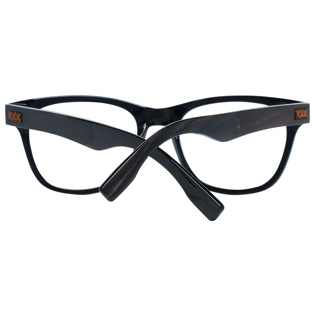 Ermenegildo Zegna Black Men Glasses Frame Ermenegildo Zegna