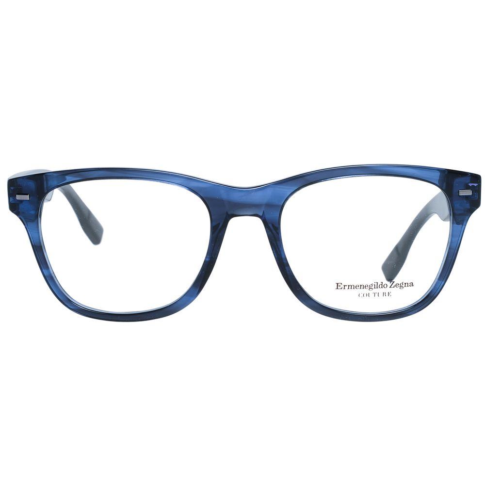 Ermenegildo Zegna Blue Men Glasses Frame Ermenegildo Zegna