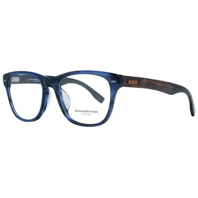 Ermenegildo Zegna Blue Men Glasses Frame Ermenegildo Zegna