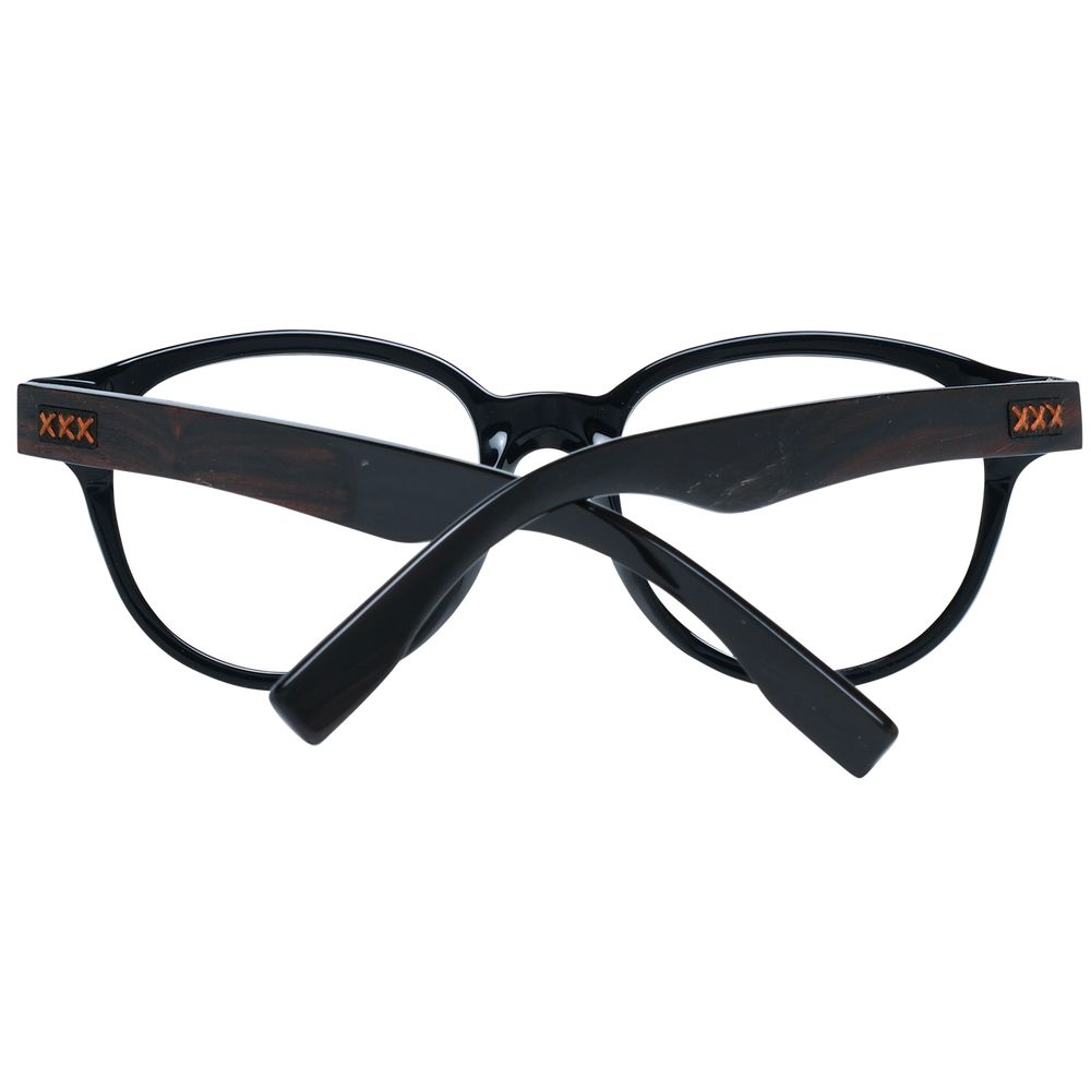 Ermenegildo Zegna Black Men Glasses Frame Ermenegildo Zegna