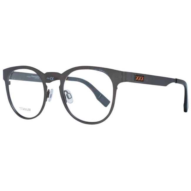 Ermenegildo Zegna Gray Men Glasses Frame Ermenegildo Zegna