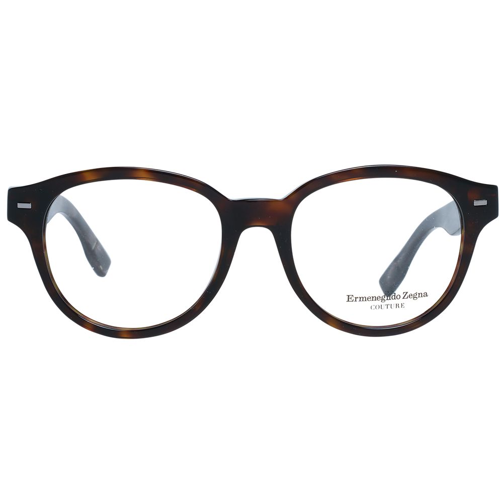 Ermenegildo Zegna Brown Men Glasses Frame Ermenegildo Zegna
