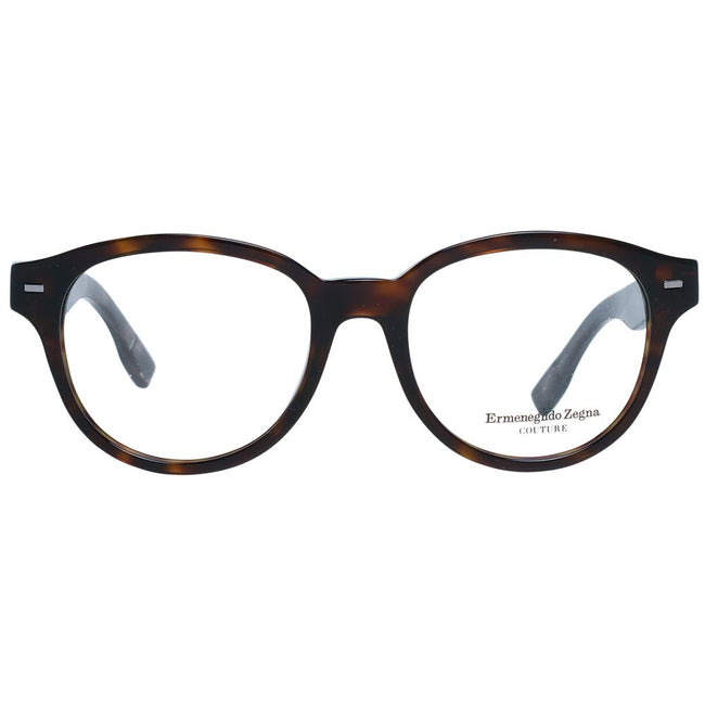Ermenegildo Zegna Brown Men Glasses Frame Ermenegildo Zegna