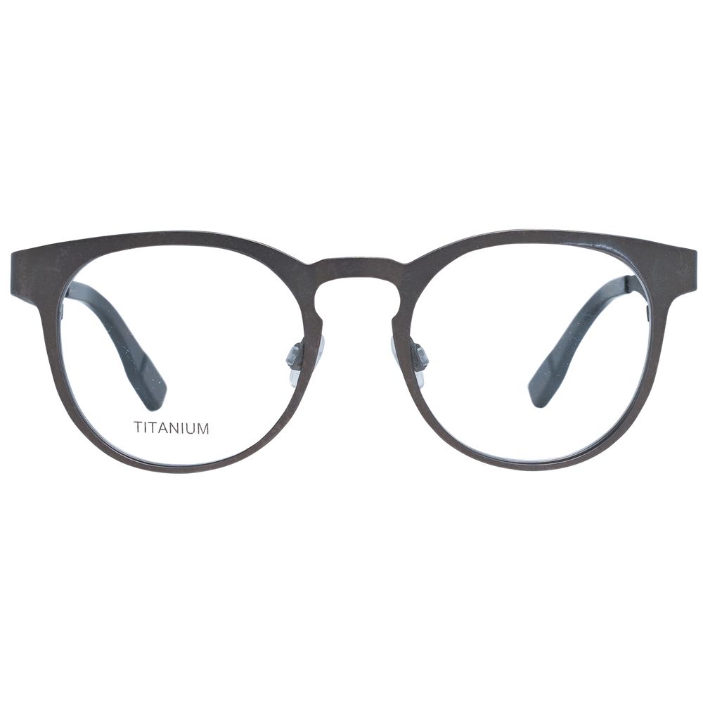 Ermenegildo Zegna Gray Men Glasses Frame Ermenegildo Zegna