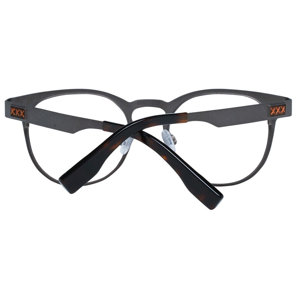 Ermenegildo Zegna Gray Men Glasses Frame Ermenegildo Zegna