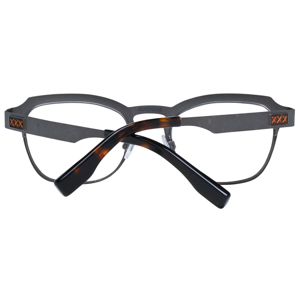 Ermenegildo Zegna Gray Men Glasses Frame Ermenegildo Zegna