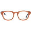 Ermenegildo Zegna Brown Men Glasses Frame Ermenegildo Zegna