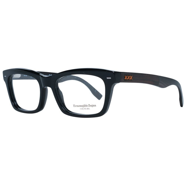 Ermenegildo Zegna Black Men Glasses Frame Ermenegildo Zegna