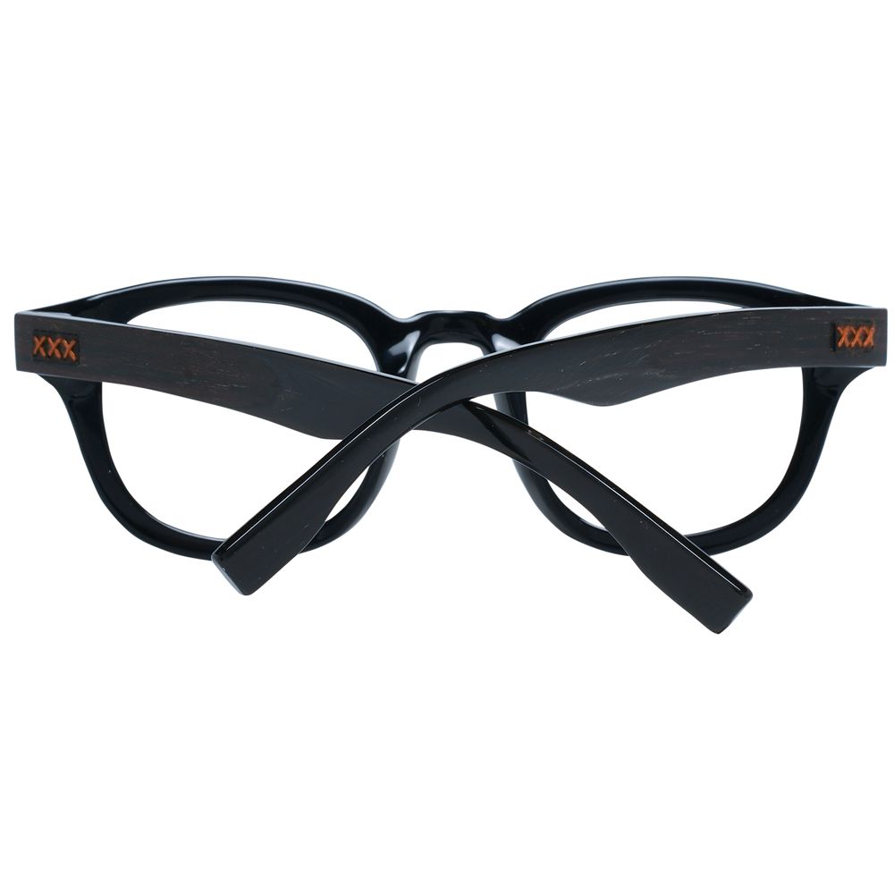 Ermenegildo Zegna Black Men Glasses Frame Ermenegildo Zegna