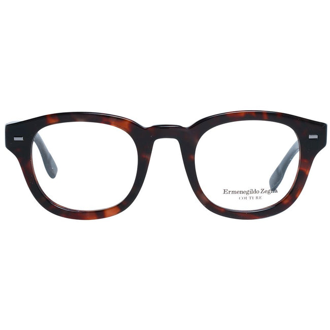Ermenegildo Zegna Brown Men Glasses Frame Ermenegildo Zegna
