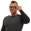 Ermenegildo Zegna Black Men Glasses Frame Ermenegildo Zegna