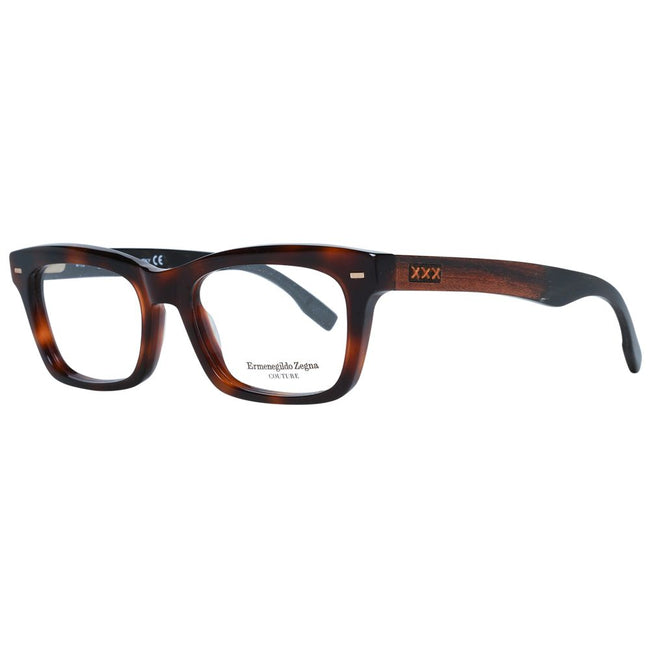 Ermenegildo Zegna Brown Men Glasses Frame Ermenegildo Zegna