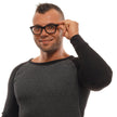 Ermenegildo Zegna Black Men Glasses Frame Ermenegildo Zegna