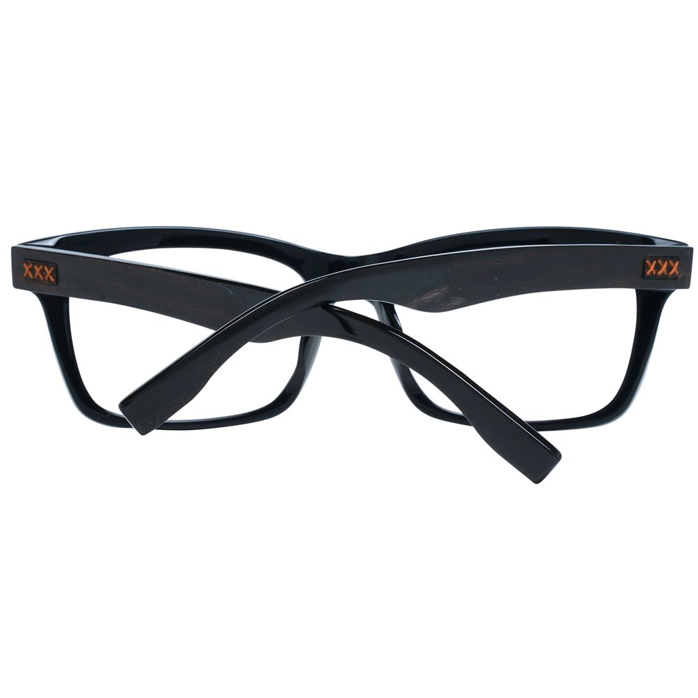 Ermenegildo Zegna Black Men Glasses Frame Ermenegildo Zegna