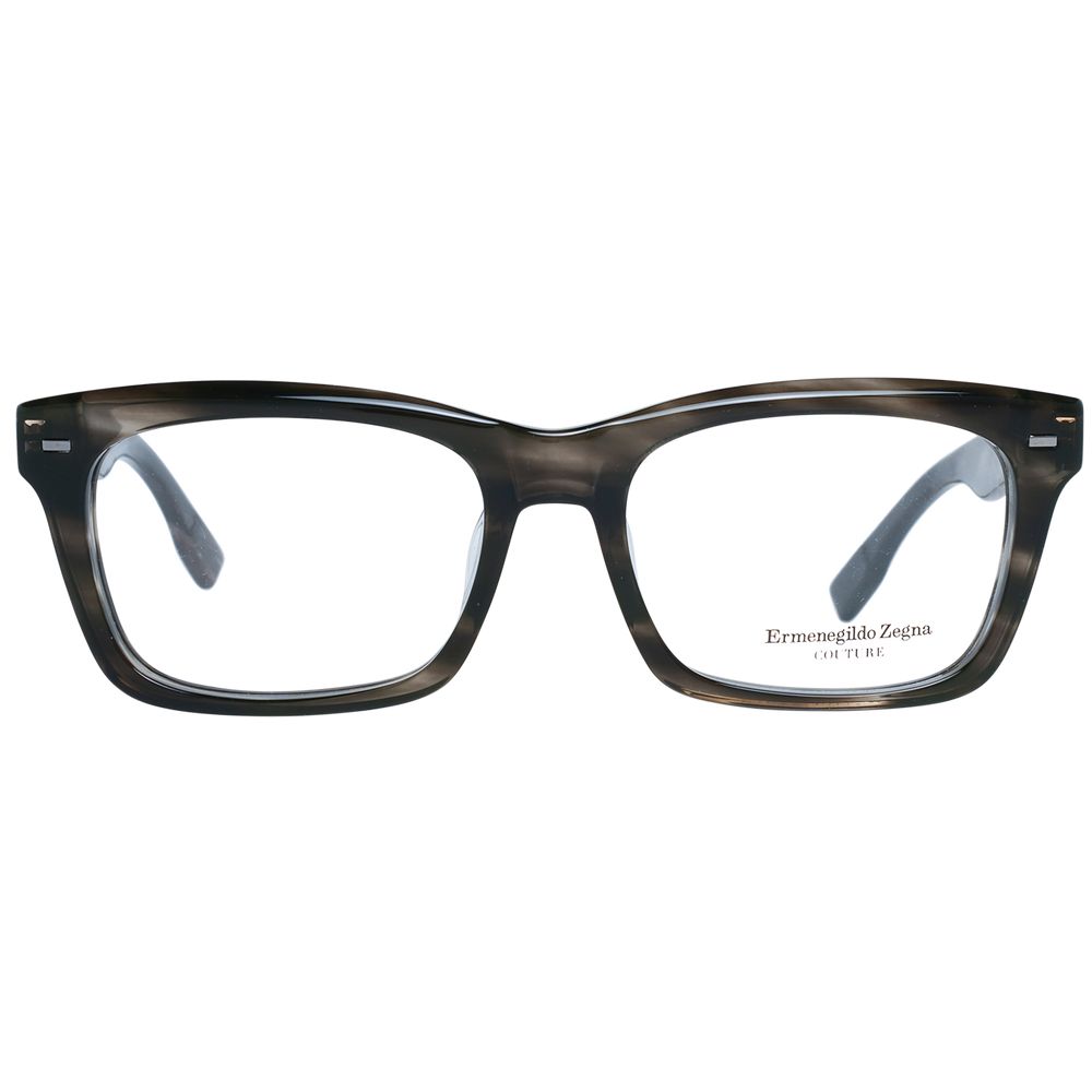 Ermenegildo Zegna Gray Men Glasses Frame Ermenegildo Zegna