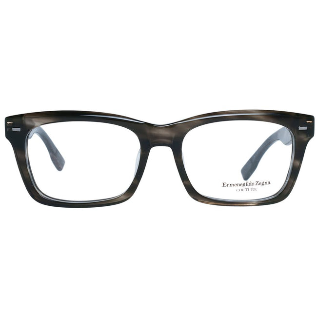 Ermenegildo Zegna Gray Men Glasses Frame Ermenegildo Zegna