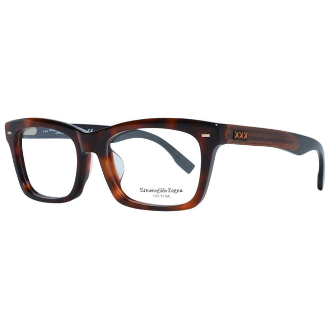 Ermenegildo Zegna Brown Men Glasses Frame Ermenegildo Zegna