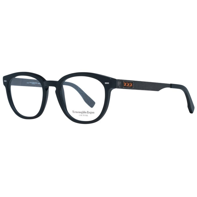 Ermenegildo Zegna Black Men Glasses Frame Ermenegildo Zegna