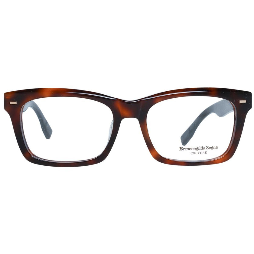 Ermenegildo Zegna Brown Acetate, Wood & Horn Glasses (Frames) Ermenegildo Zegna