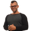 Ermenegildo Zegna Brown Men Glasses Frame Ermenegildo Zegna