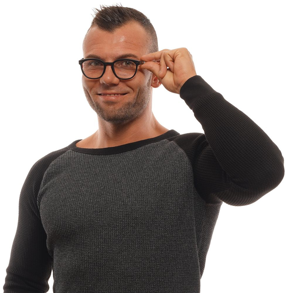 Ermenegildo Zegna Black Men Glasses Frame Ermenegildo Zegna