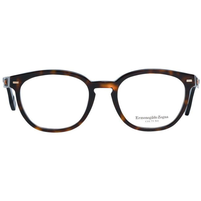 Ermenegildo Zegna Brown Men Glasses Frame Ermenegildo Zegna