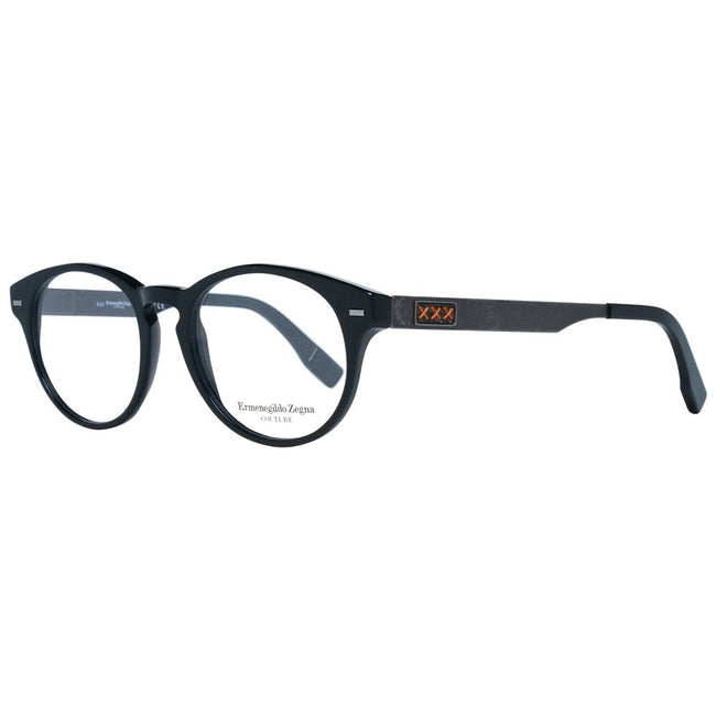 Ermenegildo Zegna Black Men Glasses Frame Ermenegildo Zegna