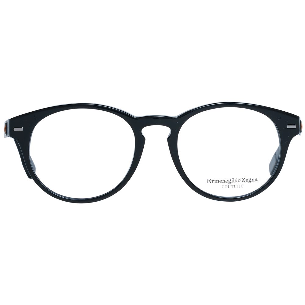 Ermenegildo Zegna Black Men Glasses Frame Ermenegildo Zegna