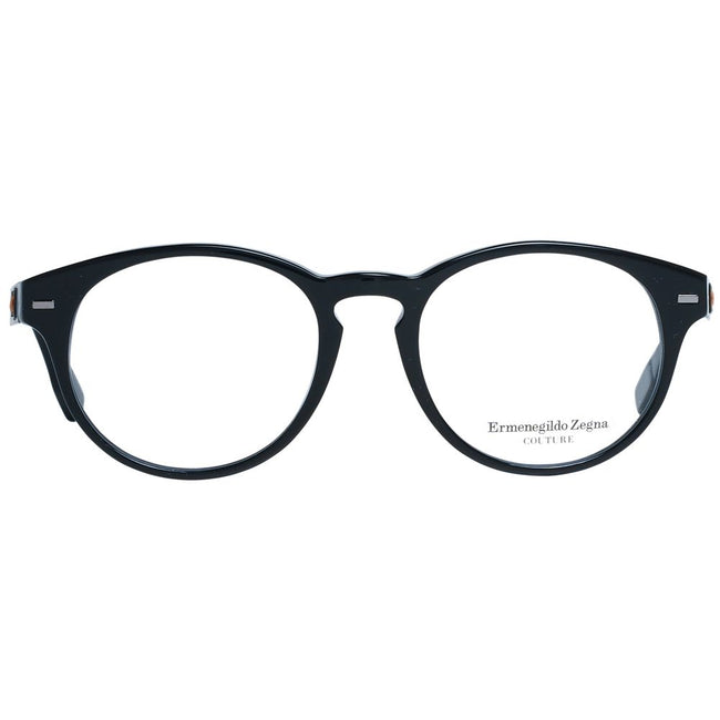 Ermenegildo Zegna Black Men Glasses Frame Ermenegildo Zegna