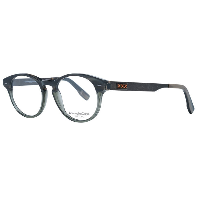 Ermenegildo Zegna Gray Men Glasses Frame Ermenegildo Zegna
