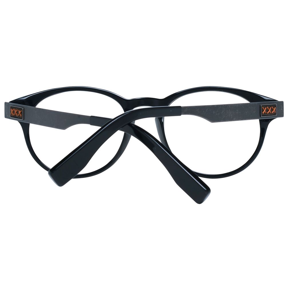Ermenegildo Zegna Black Men Glasses Frame Ermenegildo Zegna