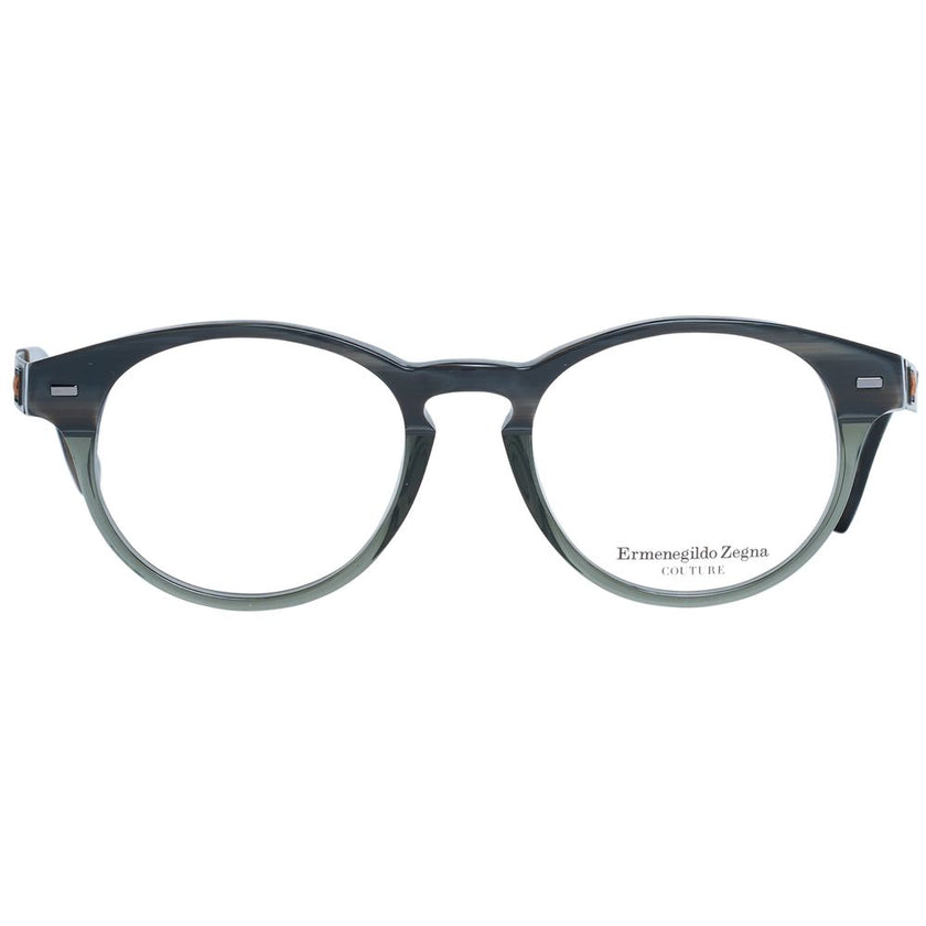 Ermenegildo Zegna Gray Plastic Glasses (Frames) Ermenegildo Zegna