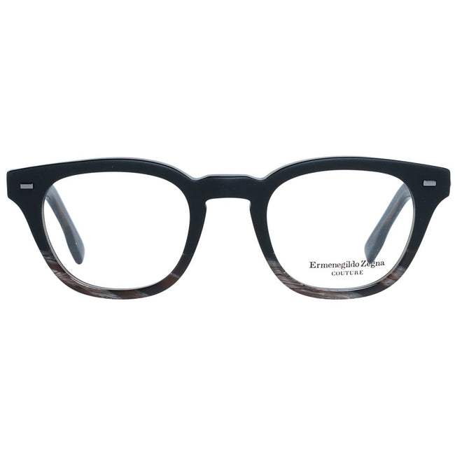 Ermenegildo Zegna Black Men Glasses Frame Ermenegildo Zegna