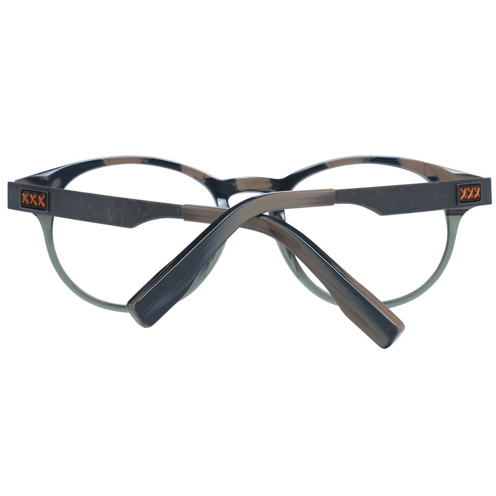 Ermenegildo Zegna Gray Men Glasses Frame Ermenegildo Zegna