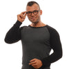 Ermenegildo Zegna Black Men Glasses Frame Ermenegildo Zegna