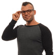 Ermenegildo Zegna Brown Men Glasses Frame Ermenegildo Zegna