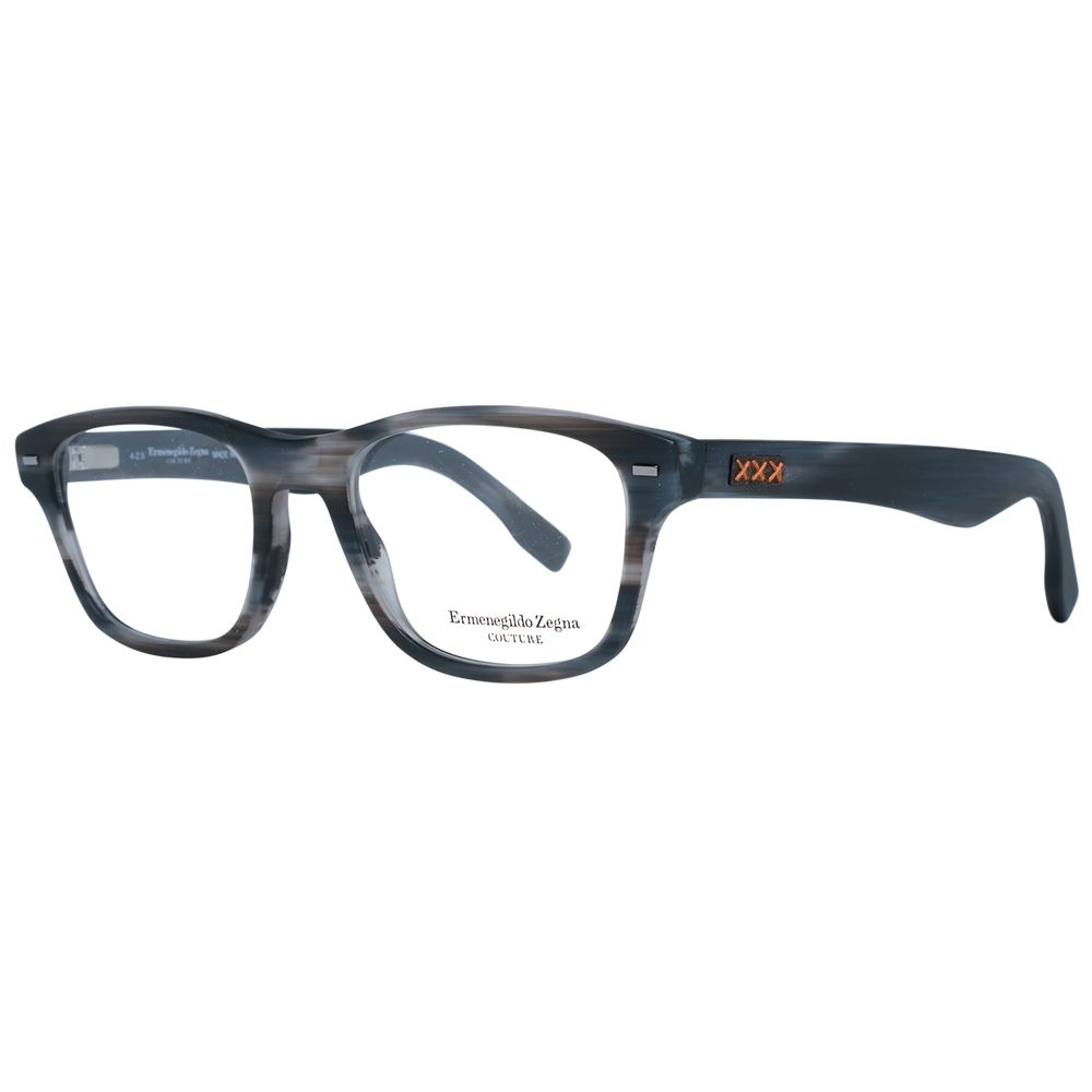 Ermenegildo Zegna Gray Men Glasses Frame Ermenegildo Zegna