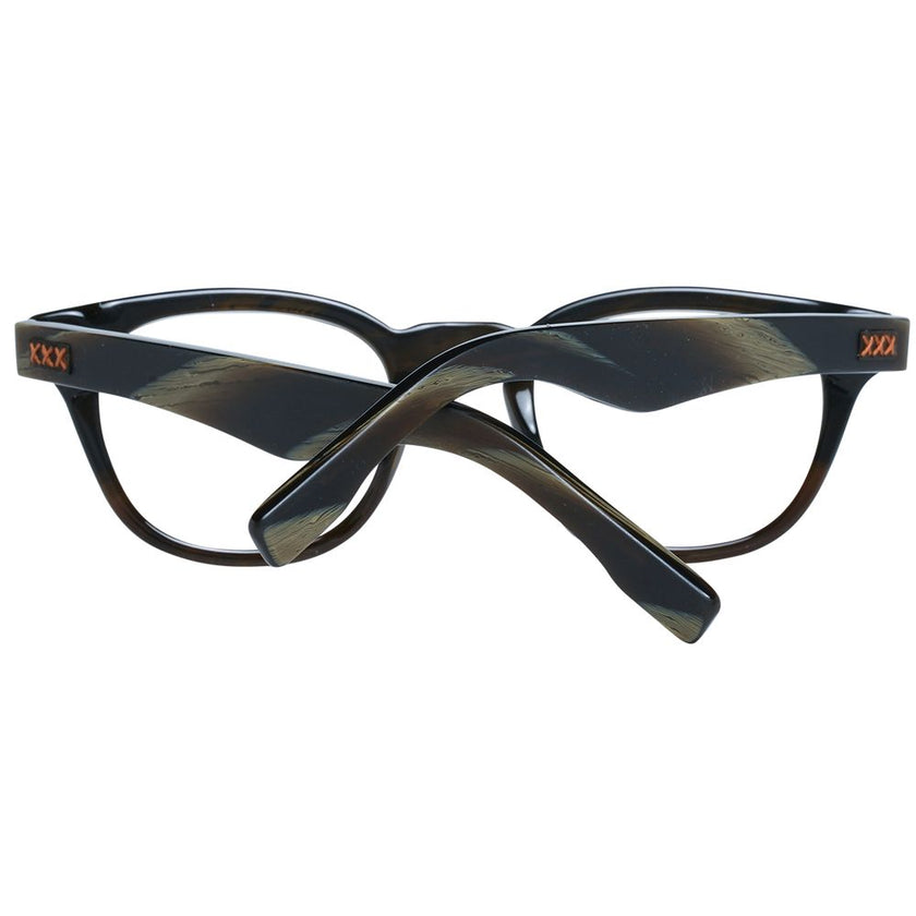Ermenegildo Zegna Olive Plastic Glasses (Frames) Ermenegildo Zegna