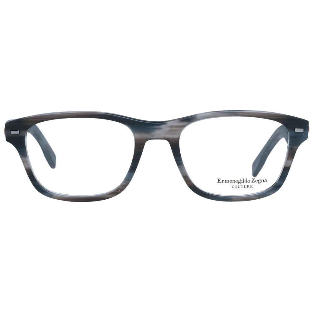 Ermenegildo Zegna Gray Men Glasses Frame Ermenegildo Zegna