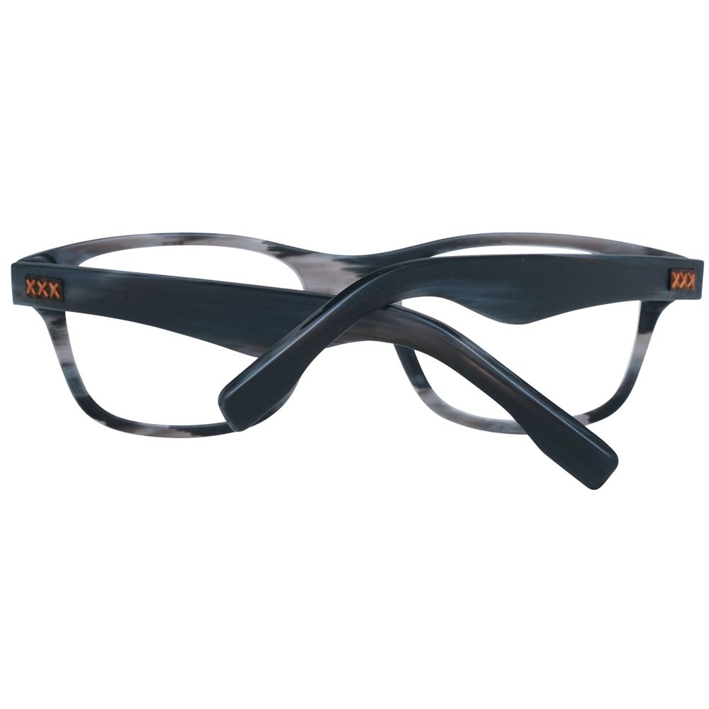 Ermenegildo Zegna Gray Men Glasses Frame Ermenegildo Zegna
