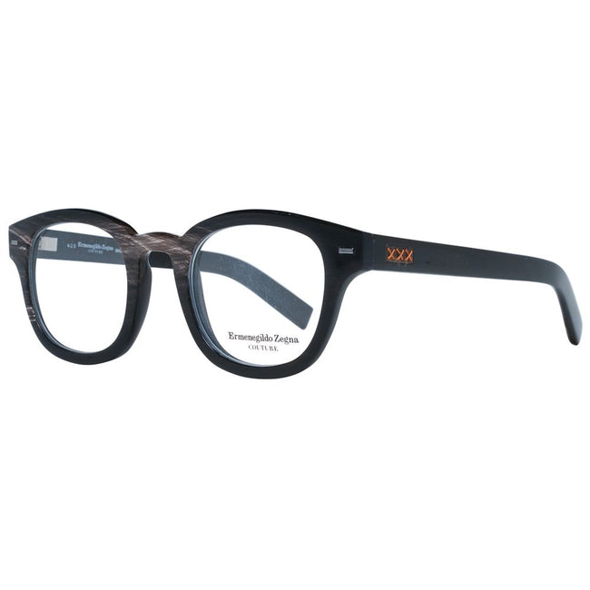 Ermenegildo Zegna Black Men Glasses Frame Ermenegildo Zegna