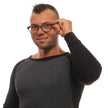 Ermenegildo Zegna Gray Men Glasses Frame Ermenegildo Zegna